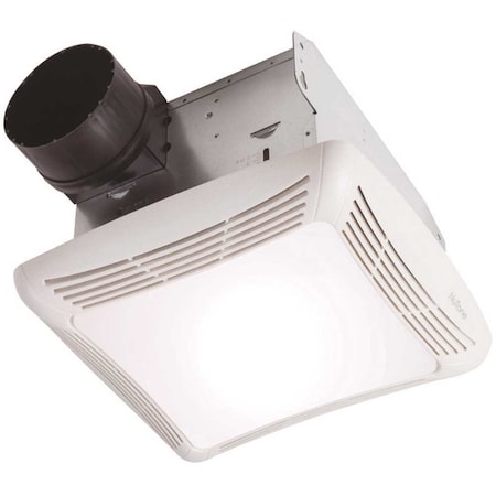Broan-Nutone 80 CFM Ceiling Bathroom Exhaust Fan with Light HB80RL